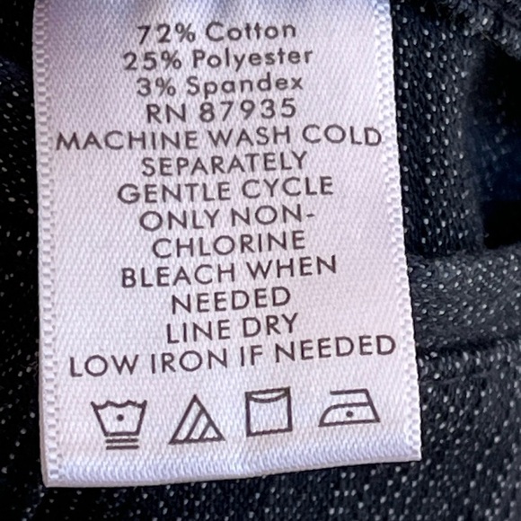 Chico’s Reversible Jean Jacket Animal Print Blue Zip Front Plus Size Denim - Picture 9 of 11